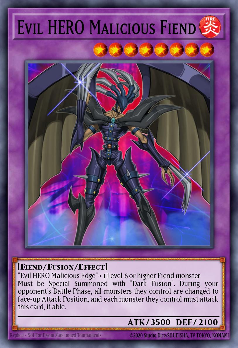 Evil HERO Malicious Fiend LCGX-EN072 – Legendary Collection 2: The Duel Academy Years Mega Pack