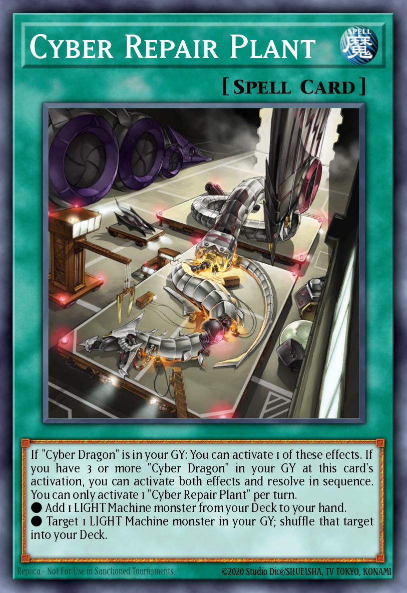 Cyber Repair Plant LEDD-ENB12 – Legendary Dragon Decks