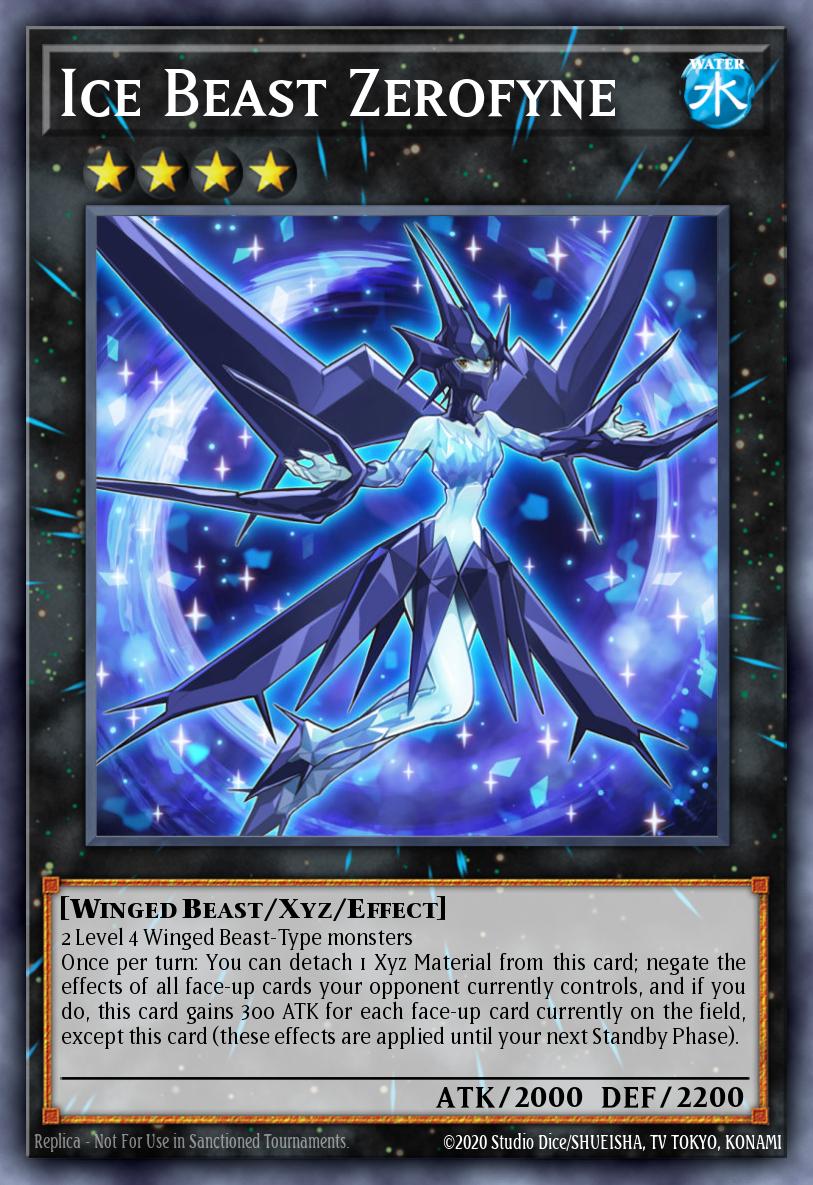 Ice Beast Zerofyne LTGY-EN049 – Lord of the Tachyon Galaxy