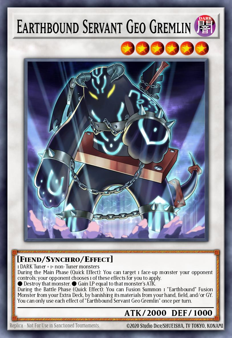 Earthbound Servant Geo Gremlin MZMI-EN032 – Maze of Millennia