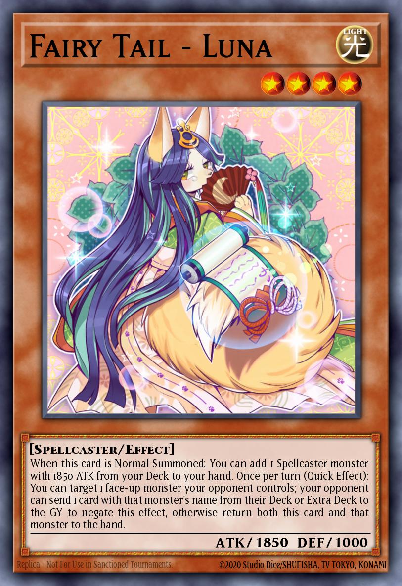 Fairy Tail - Luna SDCH-EN013 – Structure Deck: Spirit Charmers