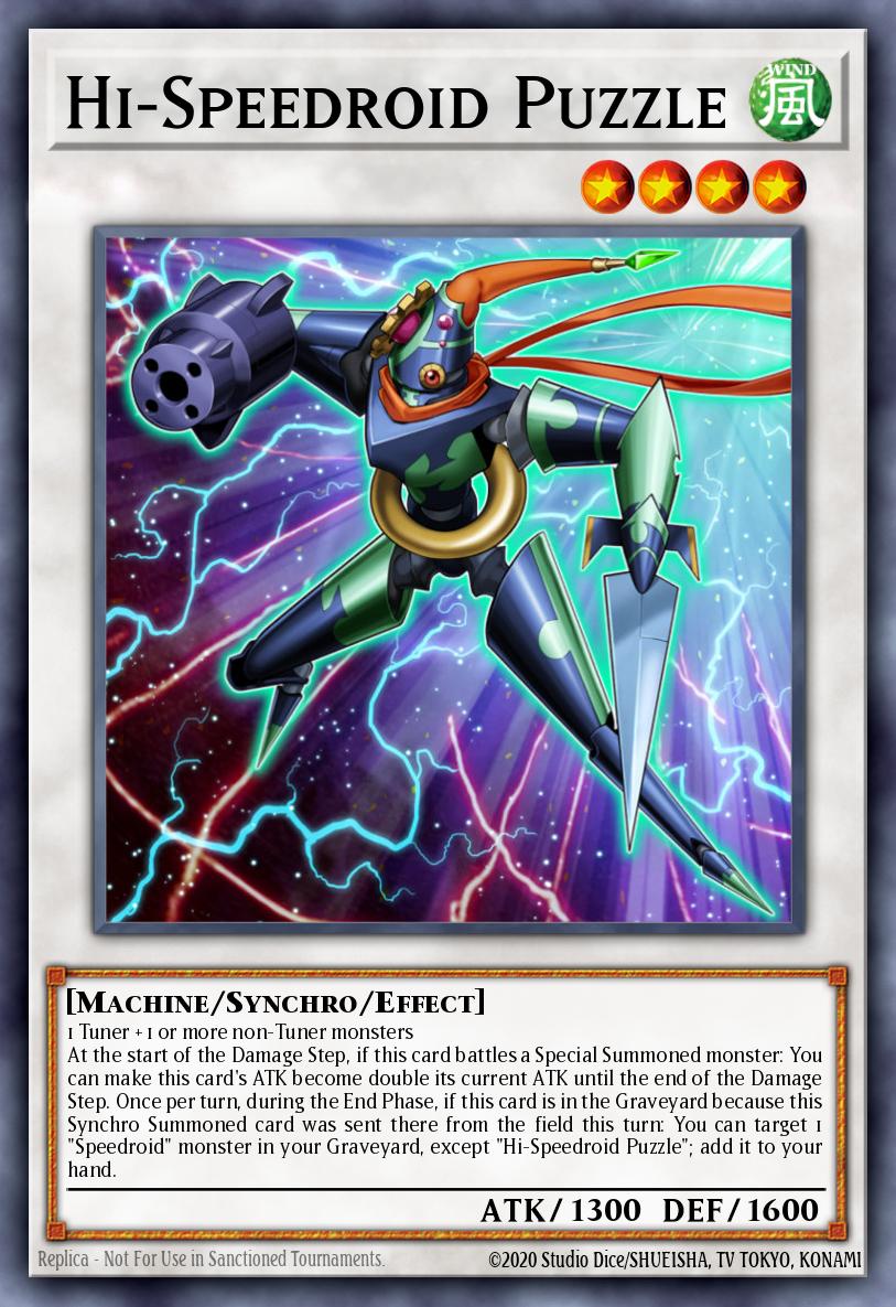 Hi-Speedroid Puzzle LAVD-ENS28 – Legendary Arc-V Decks