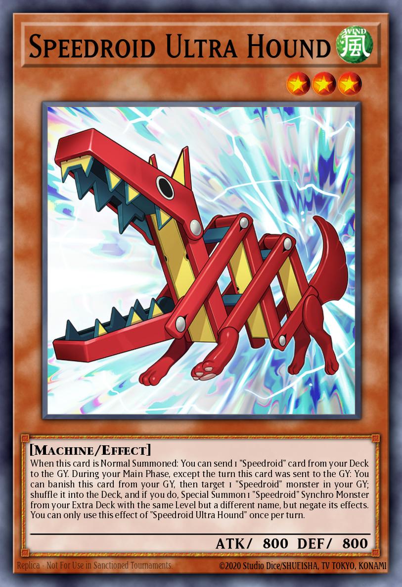 Speedroid Ultra Hound LAVD-ENS12 – Legendary Arc-V Decks