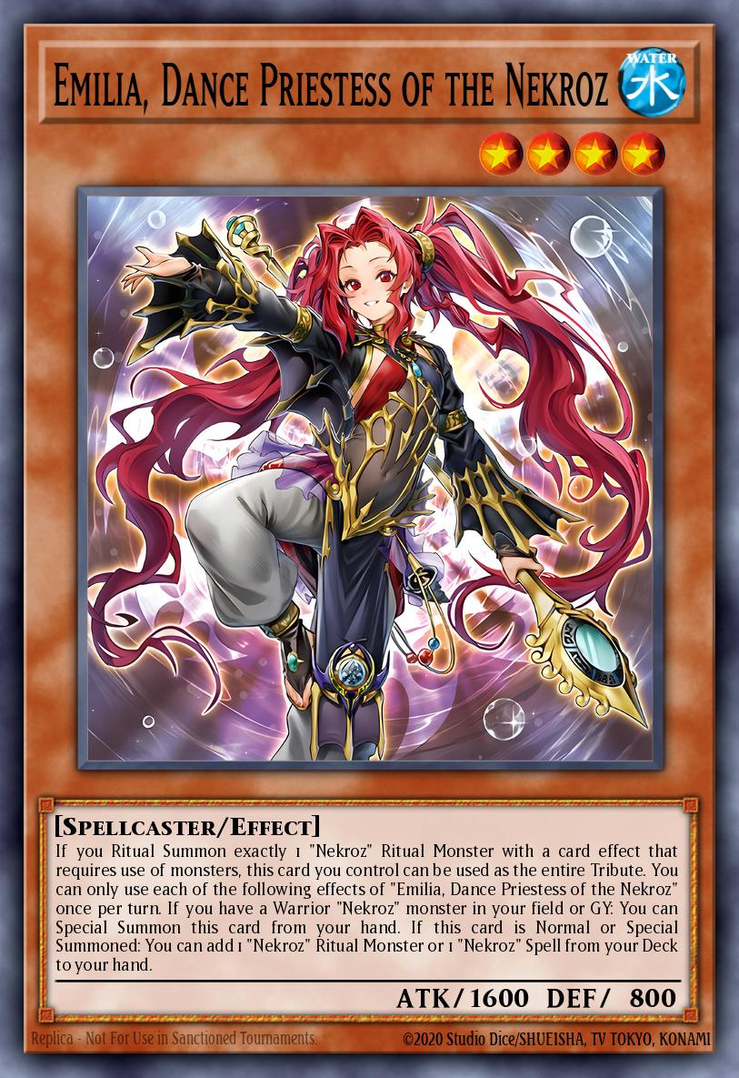 Emilia, Dance Priestess of the Nekroz BLMM-EN025 – Battles of Legend: Monster Mayhem