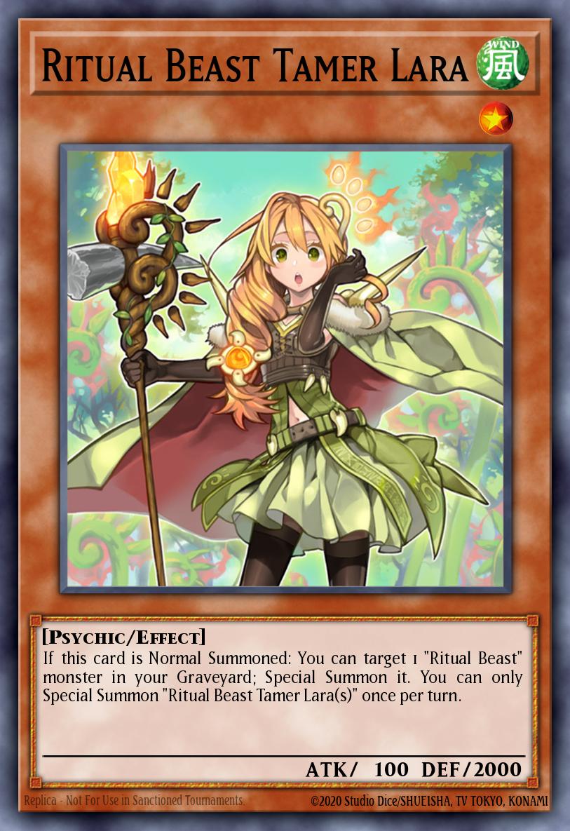 Ritual Beast Tamer Lara THSF-EN022 – The Secret Forces