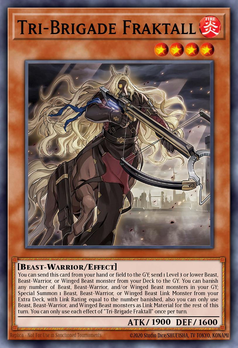 Tri-Brigade Fraktall LAVD-ENL09 – Legendary Arc-V Decks