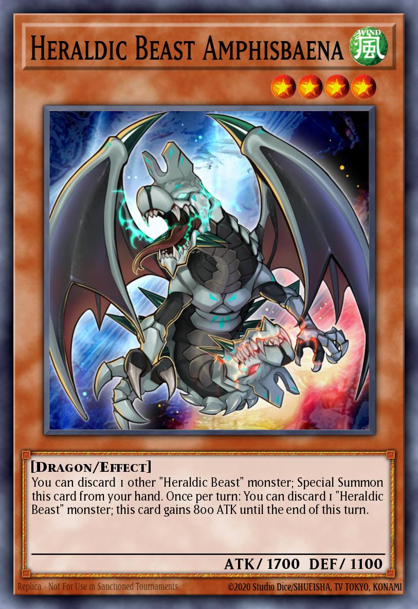 Heraldic Beast Amphisbaena WSUP-EN003 – World Superstars