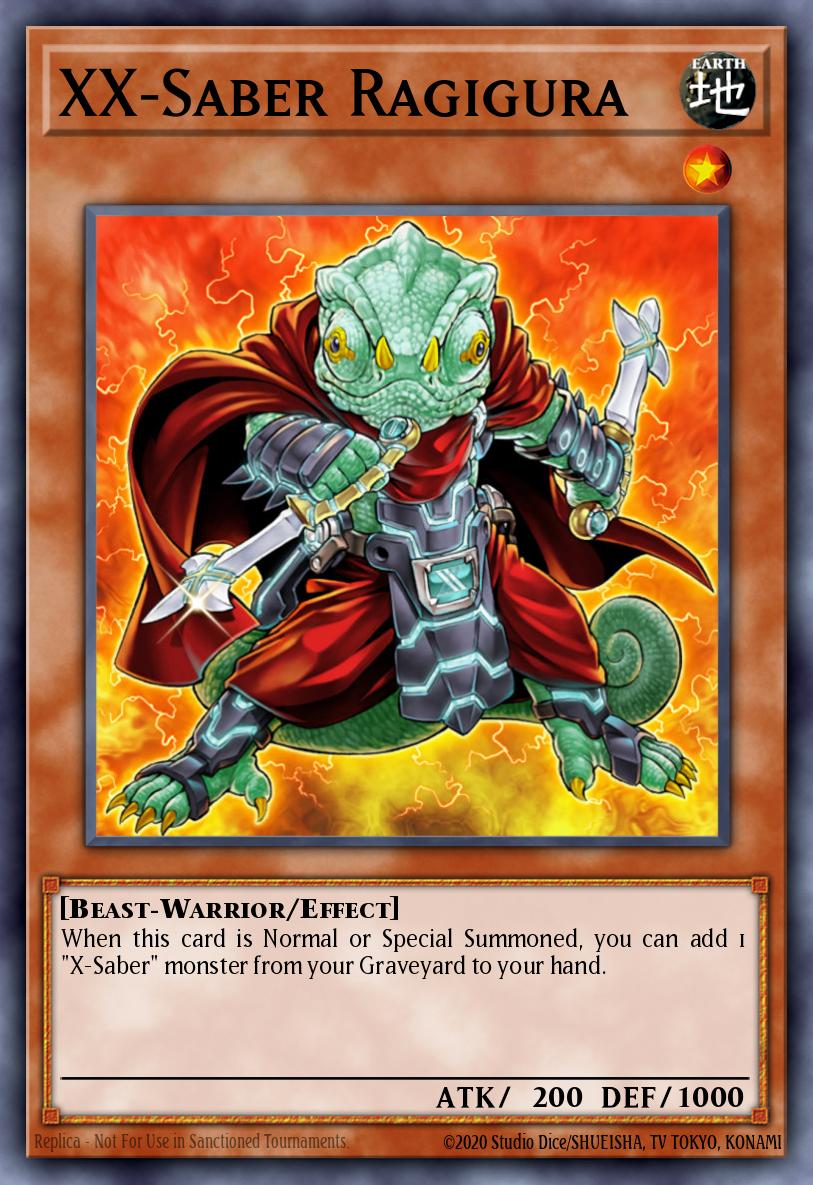 XX-Saber Ragigura L26D-ENX05 – Legendary Modern Decks 2026