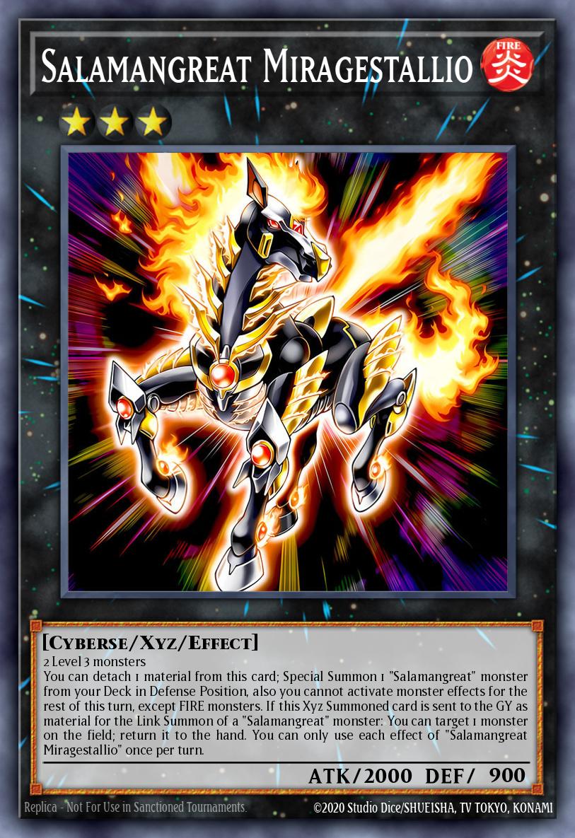 Salamangreat Miragestallio LD10-EN010 – Legendary Duelists: Soulburning Volcano