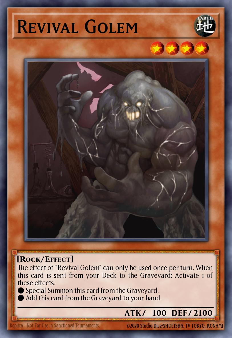 Revival Golem REDU-EN085 – Return of the Duelist