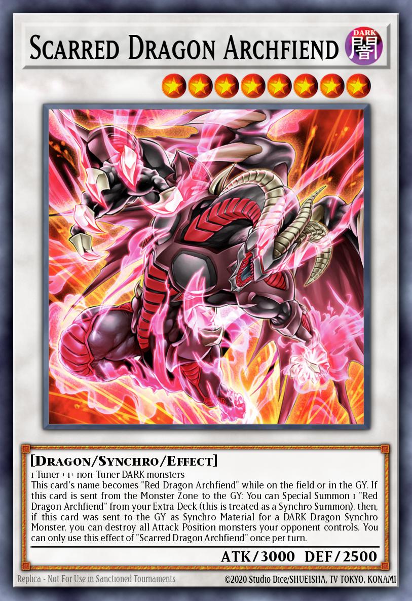 Scarred Dragon Archfiend RA05-EN044 – Rarity Collection 5