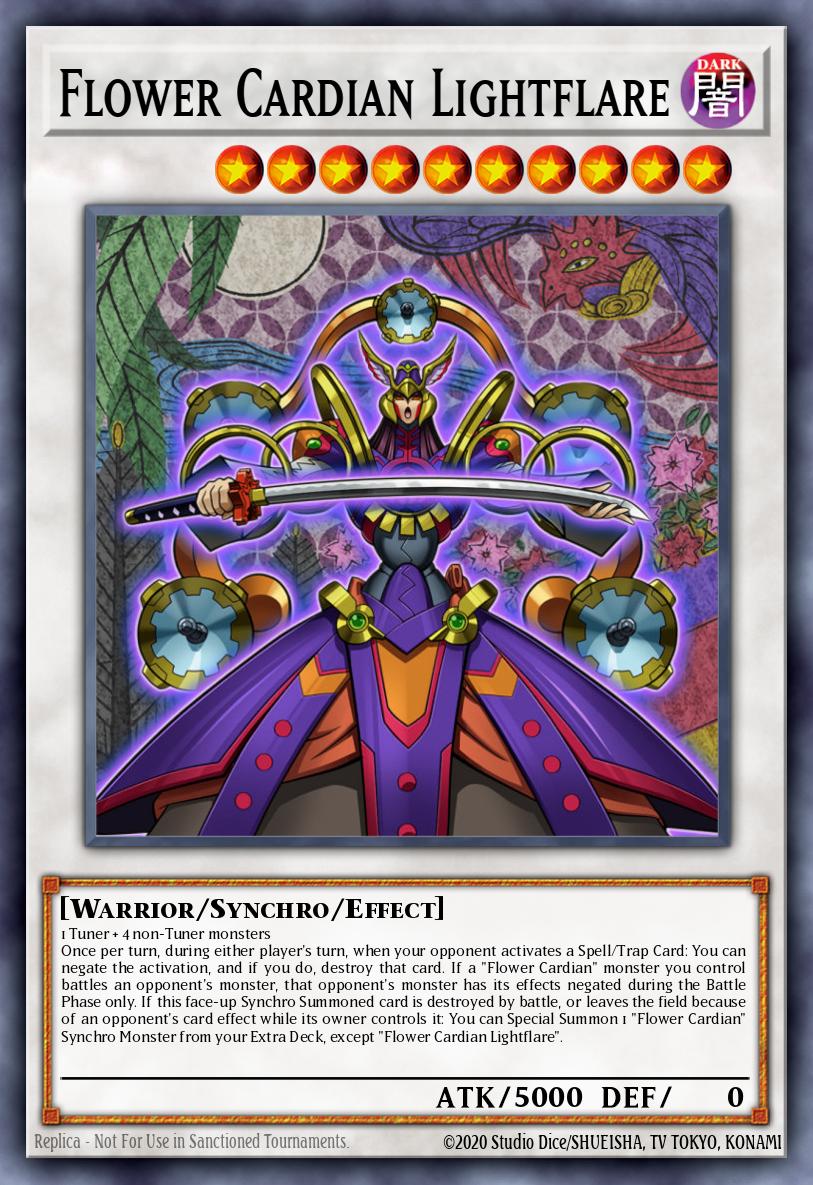 Flower Cardian Lightflare RATE-EN045 – Raging Tempest