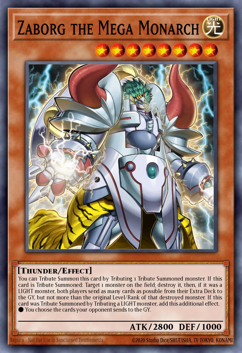 Zaborg the Mega Monarch NECH-EN037 – The New Challengers