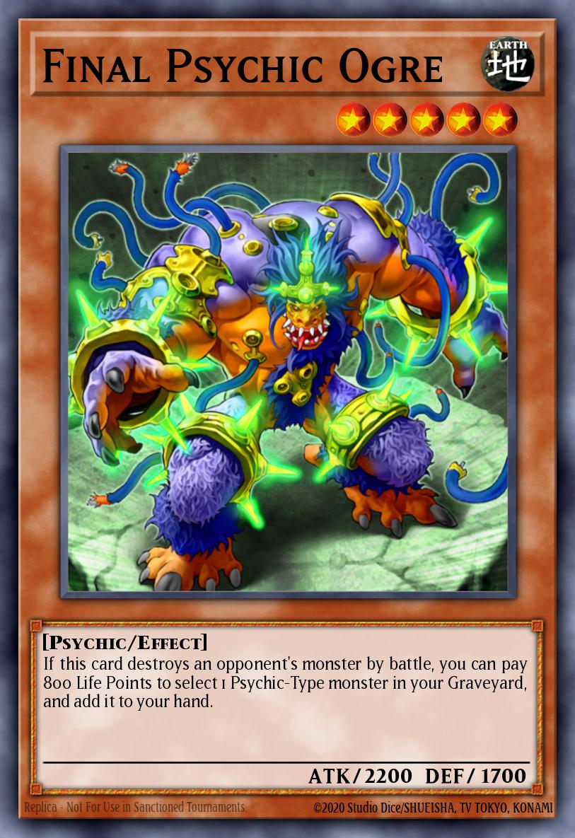 Final Psychic Ogre DREV-EN037 – Duelist Revolution