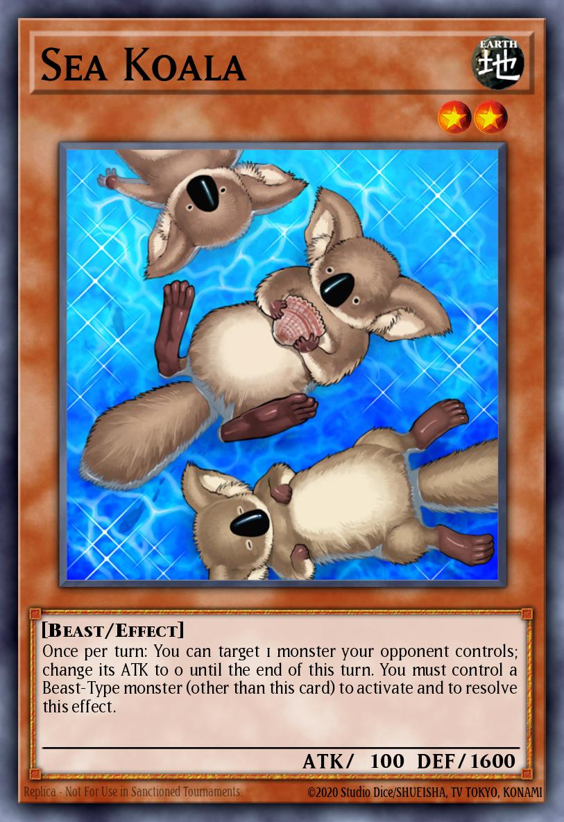 Sea Koala SGX2-ENE05 – Speed Duel GX: Midterm Paradox
