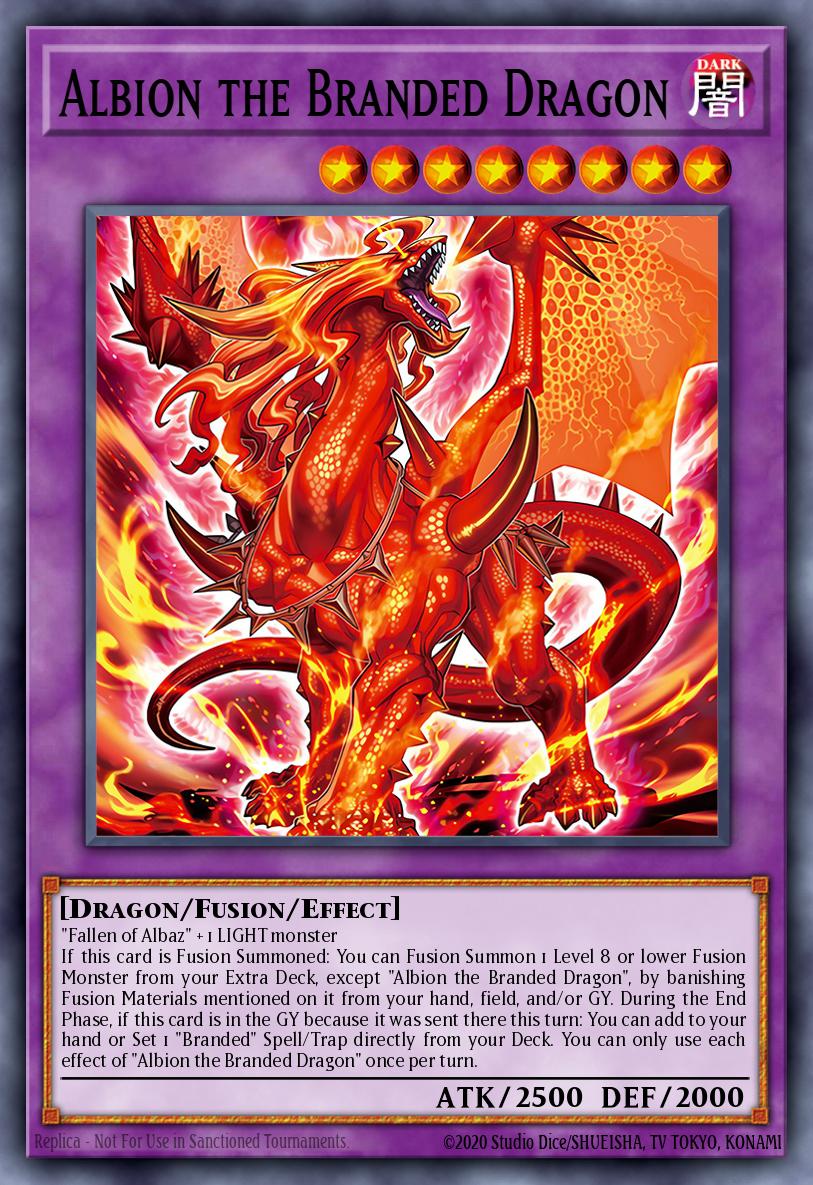 Albion the Branded Dragon SDAZ-EN046 – Structure Deck: Albaz Strike