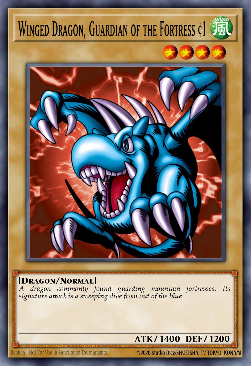 Winged Dragon, Guardian of the Fortress #1 SS04-ENA04 – Speed Duel Starter Decks: Match of the Millennium