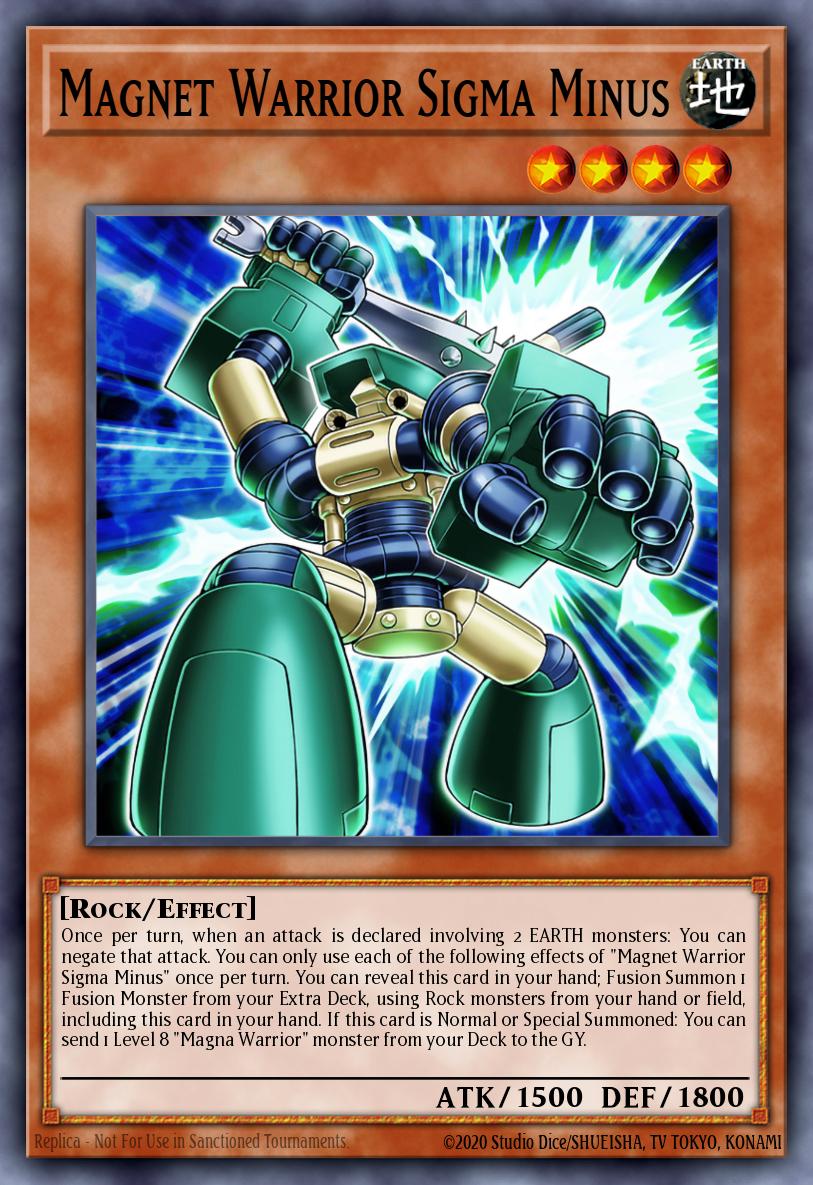 Magnet Warrior Sigma Minus BPRO-EN006 – Burst Protocol