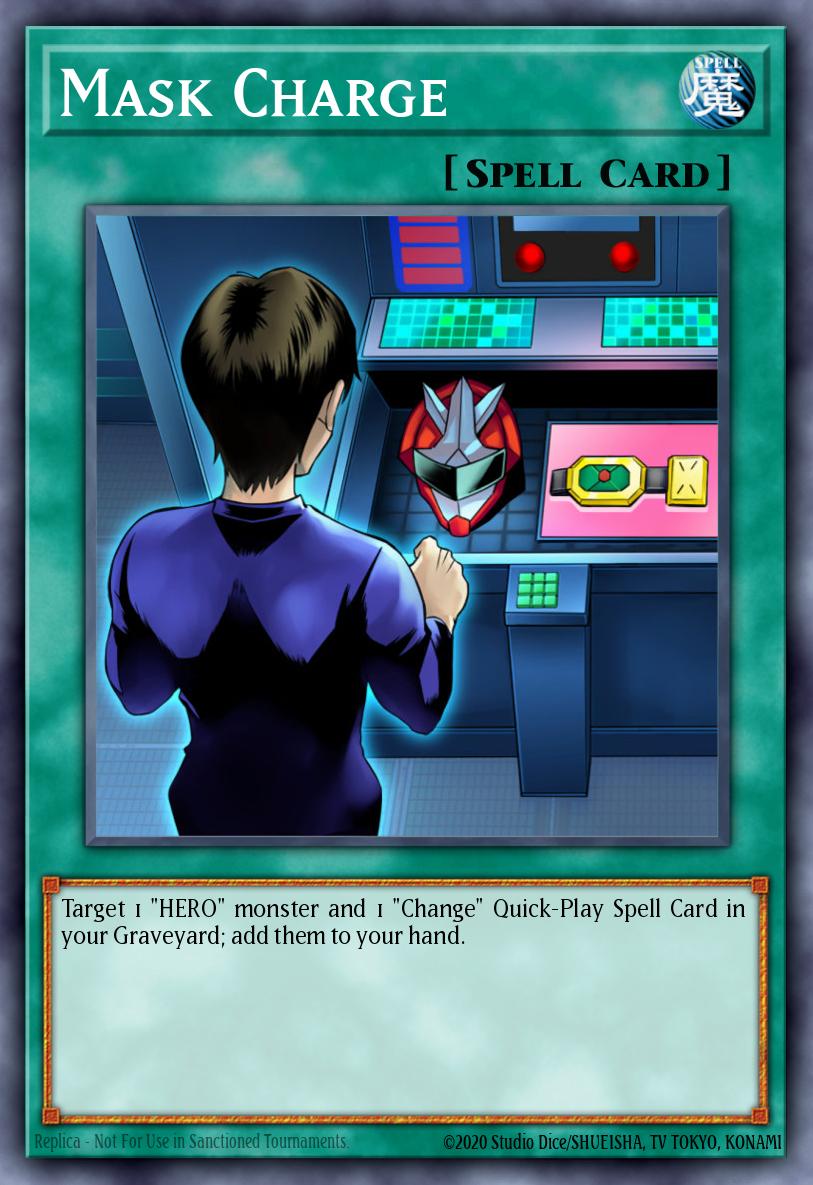 Mask Charge SDHS-EN021 – HERO Strike Structure Deck