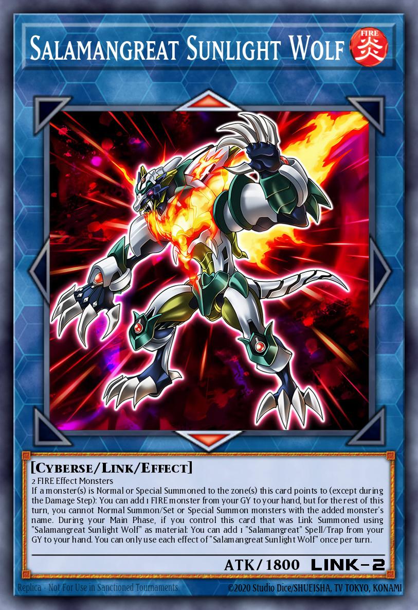Salamangreat Sunlight Wolf BLAR-EN089 – Battles of Legend: Armageddon