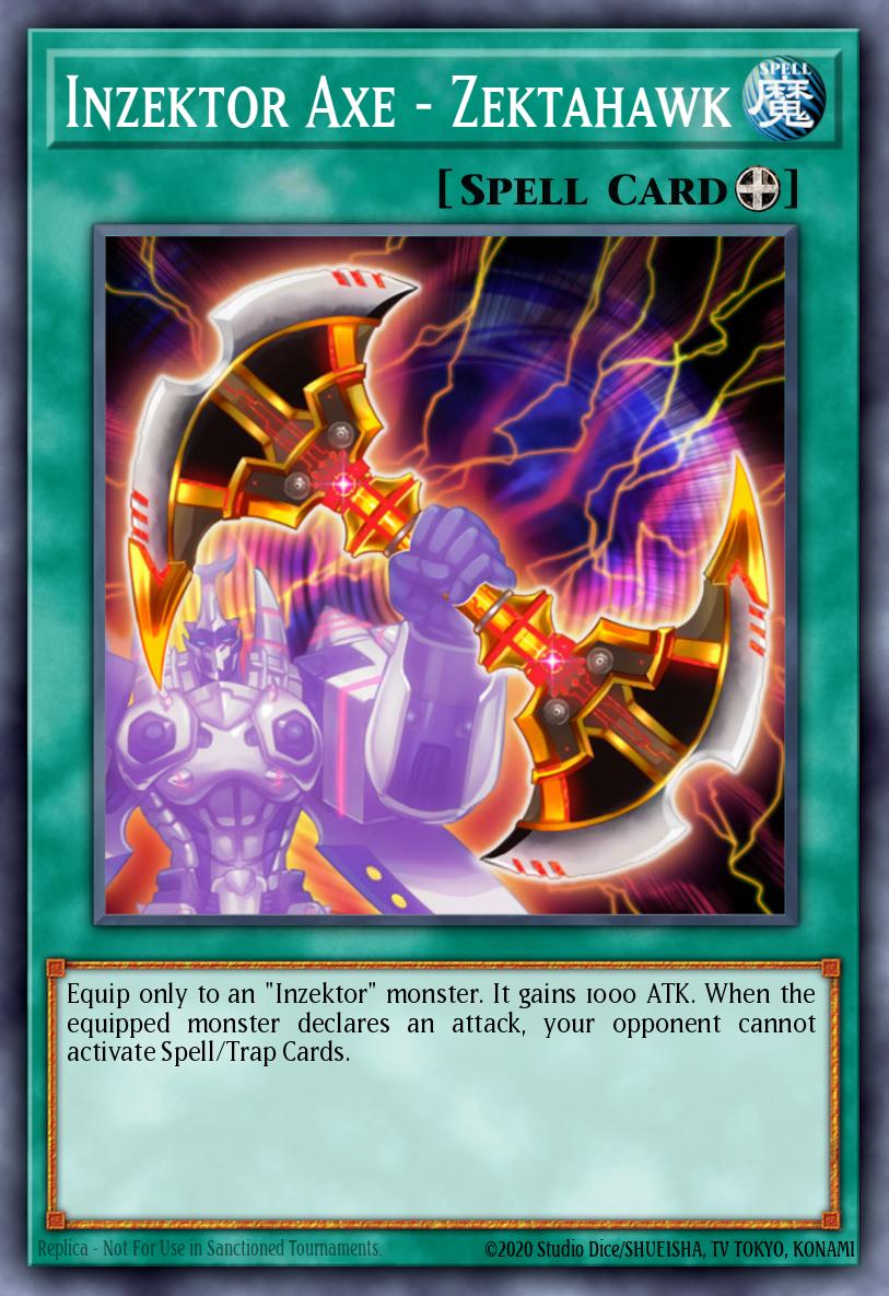 Inzektor Axe - Zektahawk ORCS-ENSP1 – Order of Chaos Sneak Peek Participation Card