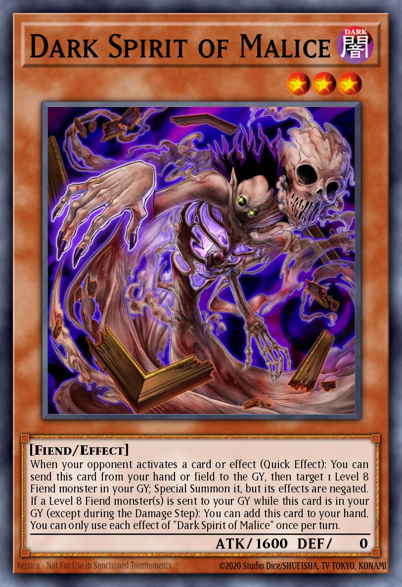 Dark Spirit of Malice LDS3-EN011 – Legendary Duelists: Season 3