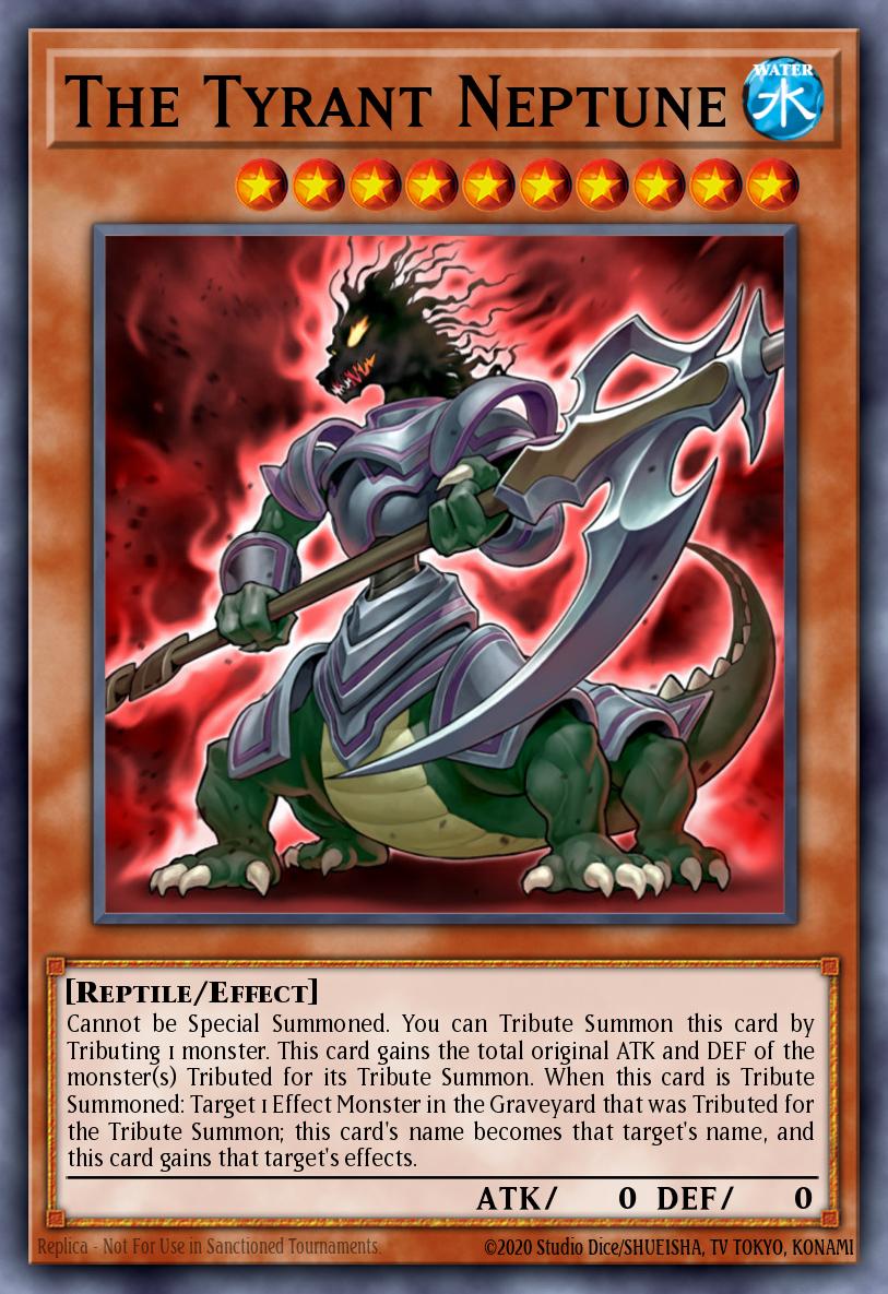 The Tyrant Neptune JUMP-EN041 – Shonen Jump May 2010 subscription bonus