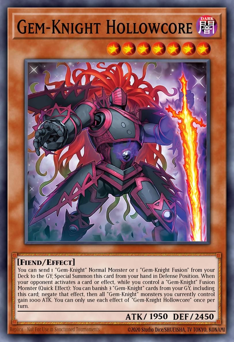 Gem-Knight Hollowcore BLMM-EN022 – Battles of Legend: Monster Mayhem
