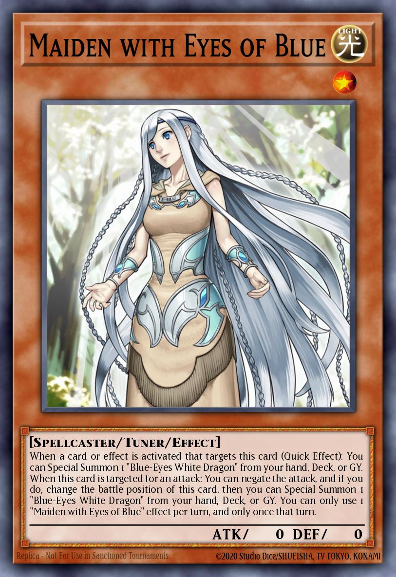 Maiden with Eyes of Blue LDK2-ENK06 – Legendary Decks II