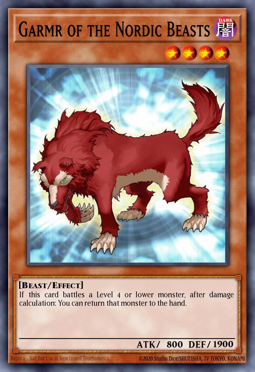 Garmr of the Nordic Beasts LC5D-EN179 – Legendary Collection 5D's Mega Pack