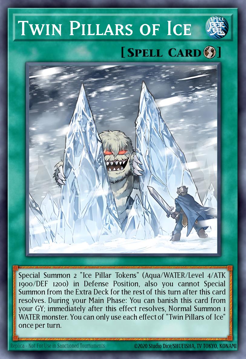 Twin Pillars of Ice BLMM-EN032 – Battles of Legend: Monster Mayhem