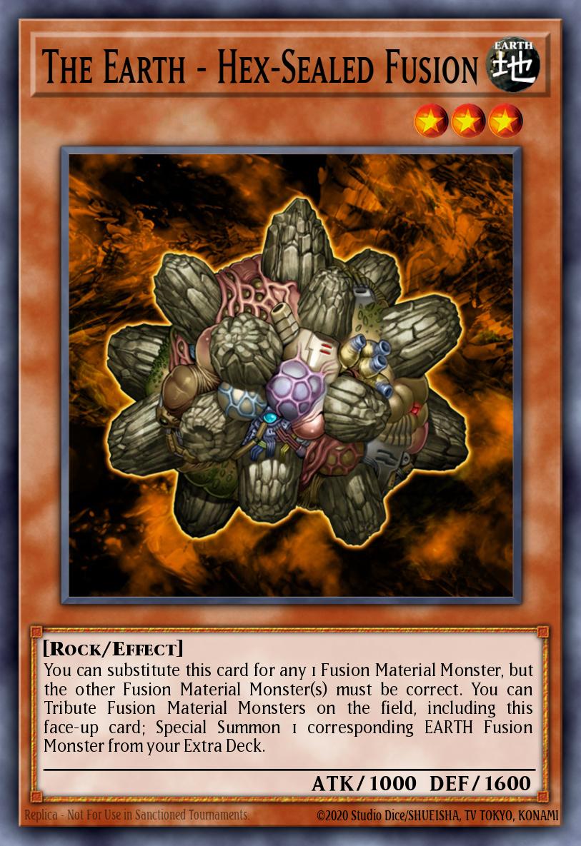 The Earth - Hex-Sealed Fusion FET-EN029 – Flaming Eternity