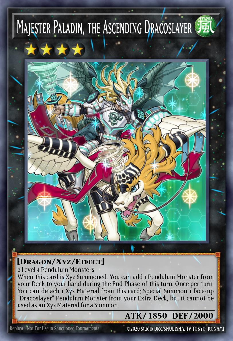 Majester Paladin, the Ascending Dracoslayer PGL3-EN079 – Premium Gold: Infinite Gold