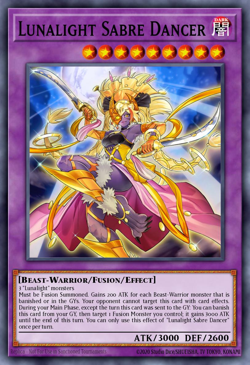 Lunalight Sabre Dancer LAVD-ENL33 – Legendary Arc-V Decks