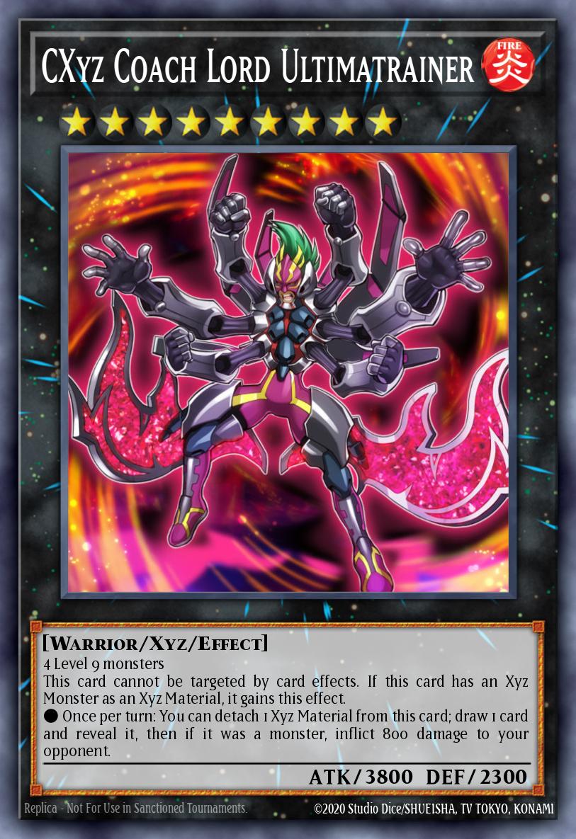 CXyz Coach Lord Ultimatrainer NUMH-EN038 – Number Hunters