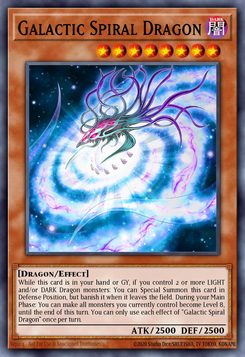 Galactic Spiral Dragon MP20-EN160 – 2020 Tin of Lost Memories Mega Pack