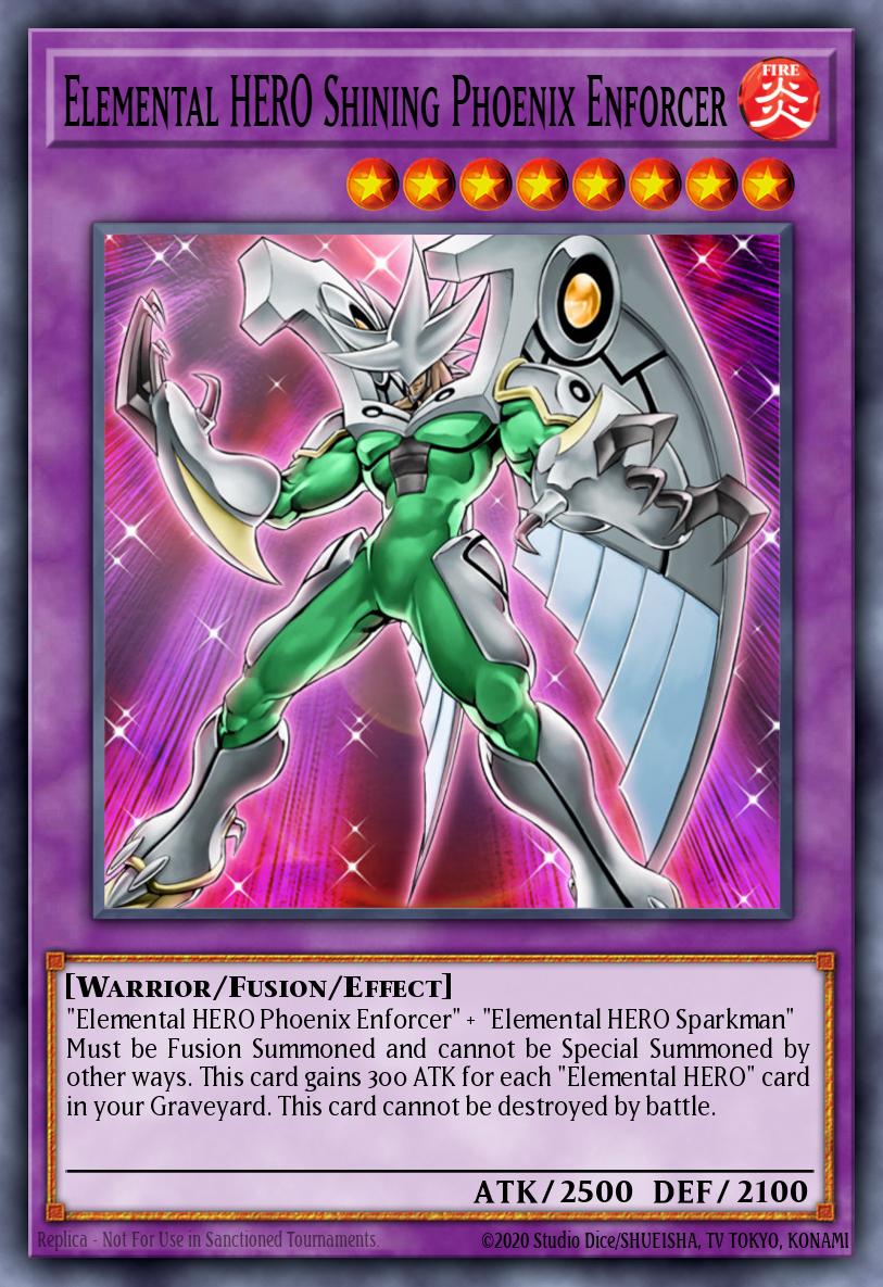 Elemental HERO Shining Phoenix Enforcer DP05-EN013 – Duelist Pack: Aster Phoenix