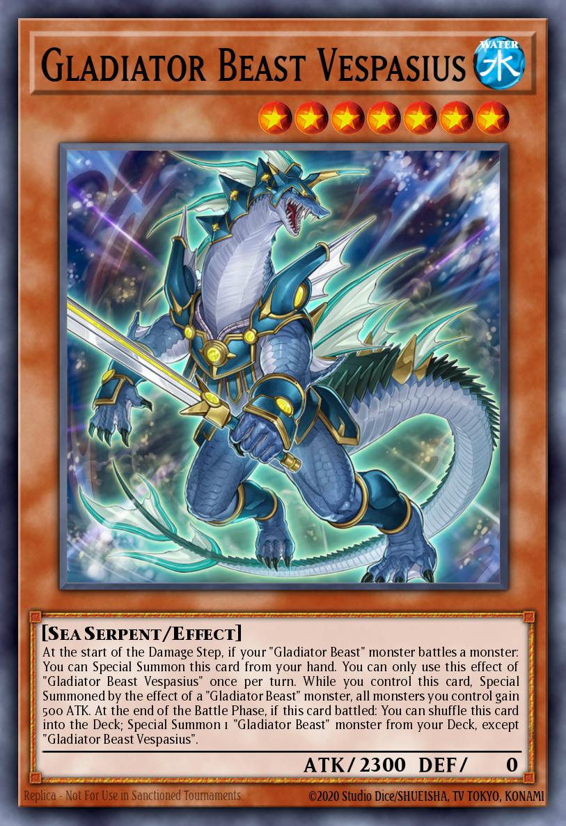 Gladiator Beast Vespasius CHIM-EN013 – Chaos Impact