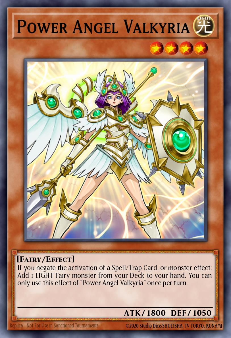 Power Angel Valkyria SR05-EN003 – Structure Deck: Wave of Light