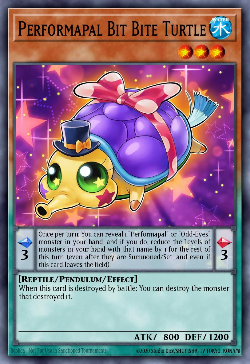 Performapal Bit Bite Turtle BOSH-EN005 – Breakers of Shadow