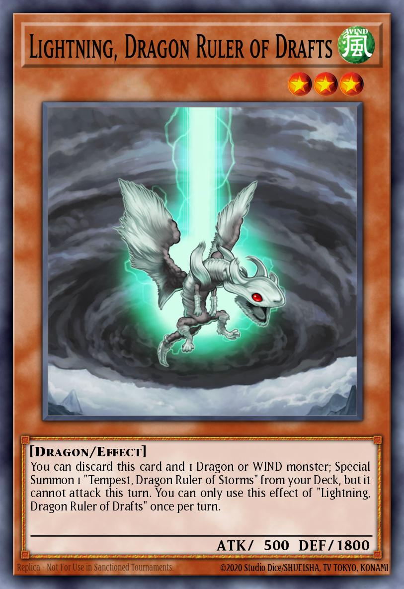 Lightning, Dragon Ruler of Drafts MYFI-EN046 – Mystic Fighters