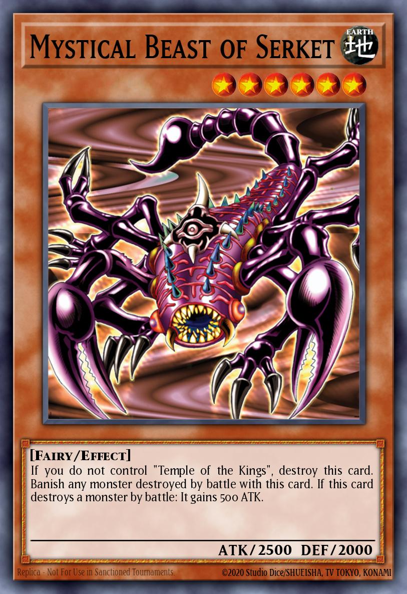 Mystical Beast of Serket SDMA-EN037 – Structure Deck: Marik (TCG)