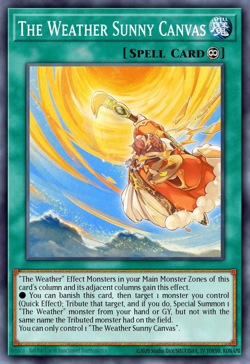 The Weather Sunny Canvas SPWA-EN039 – Spirit Warriors