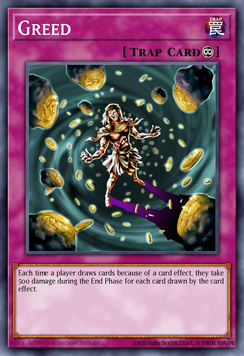 Greed SOD-EN055 – Soul of the Duelist