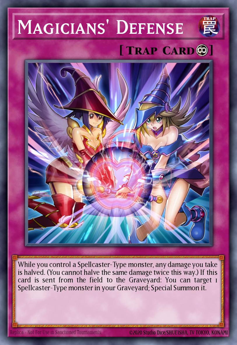 Magicians' Defense MVP1-ENG28 – Yu-Gi-Oh! The Dark Side of Dimensions Movie Pack: Gold Edition