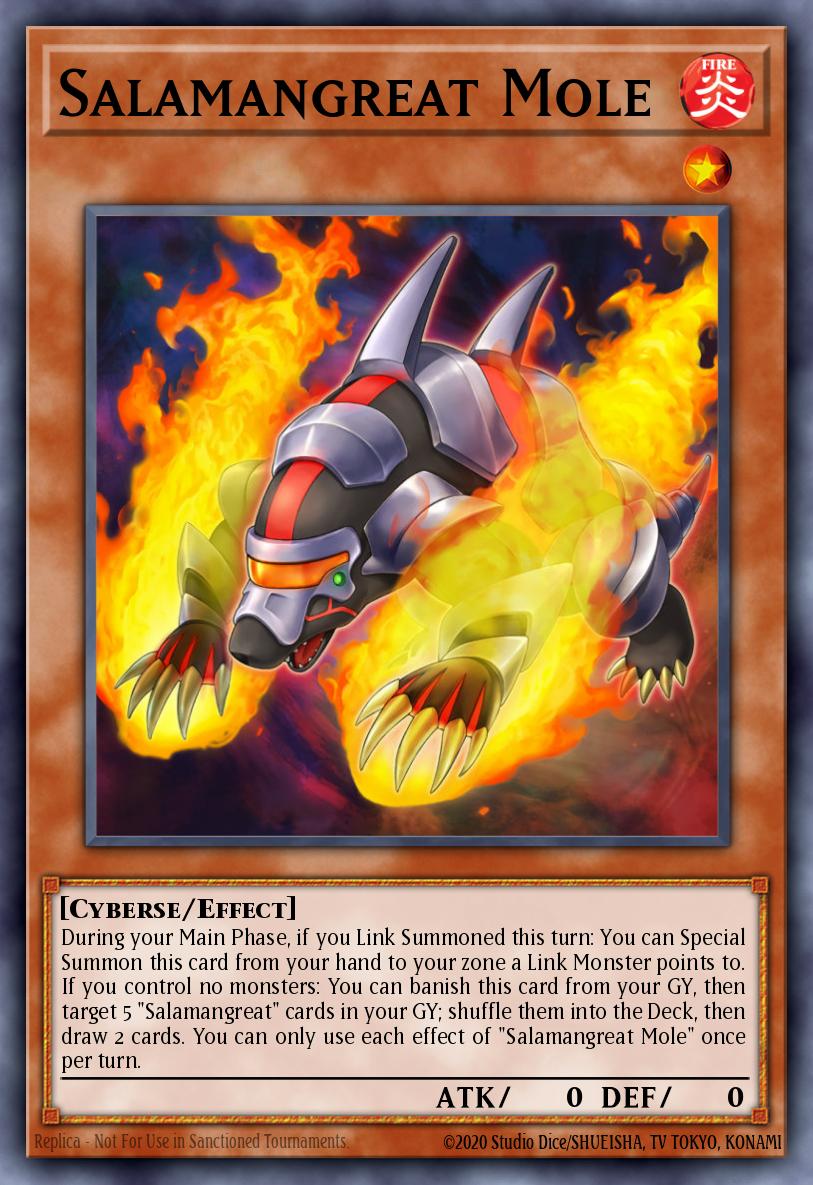 Salamangreat Mole SDSB-EN002 – Structure Deck: Soulburner