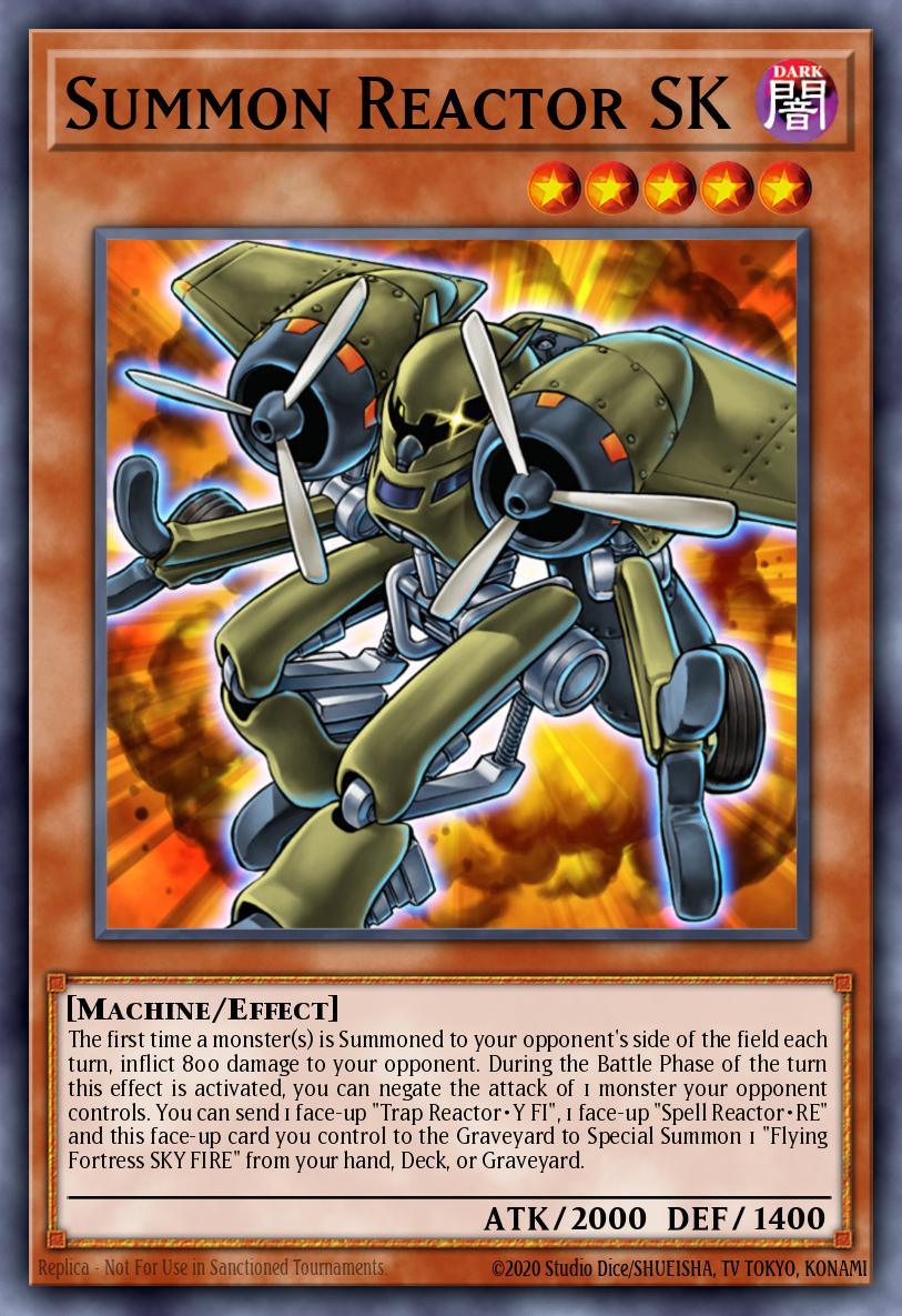 Summon Reactor SK CRMS-EN012 – Crimson Crisis