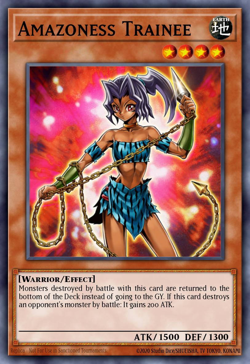 Amazoness Trainee SGX3-END07 – Speed Duel GX: Duelists of Shadows
