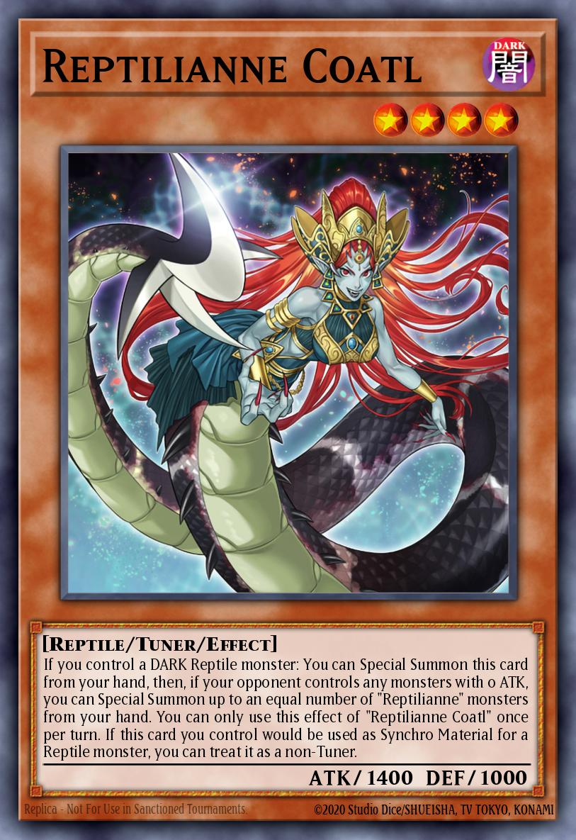 Reptilianne Coatl BODE-EN020 – Burst of Destiny