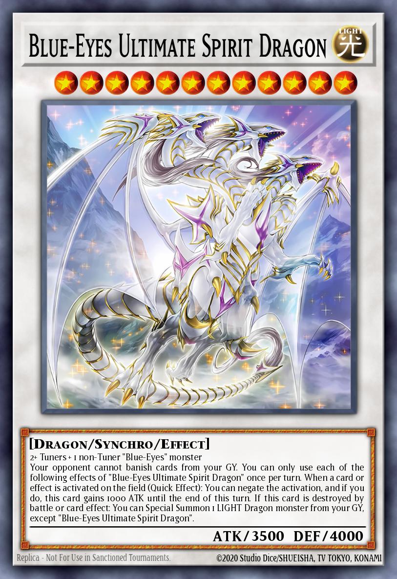 Blue-Eyes Ultimate Spirit Dragon 25LP-EN020 – Limited Pack World Championship 2025